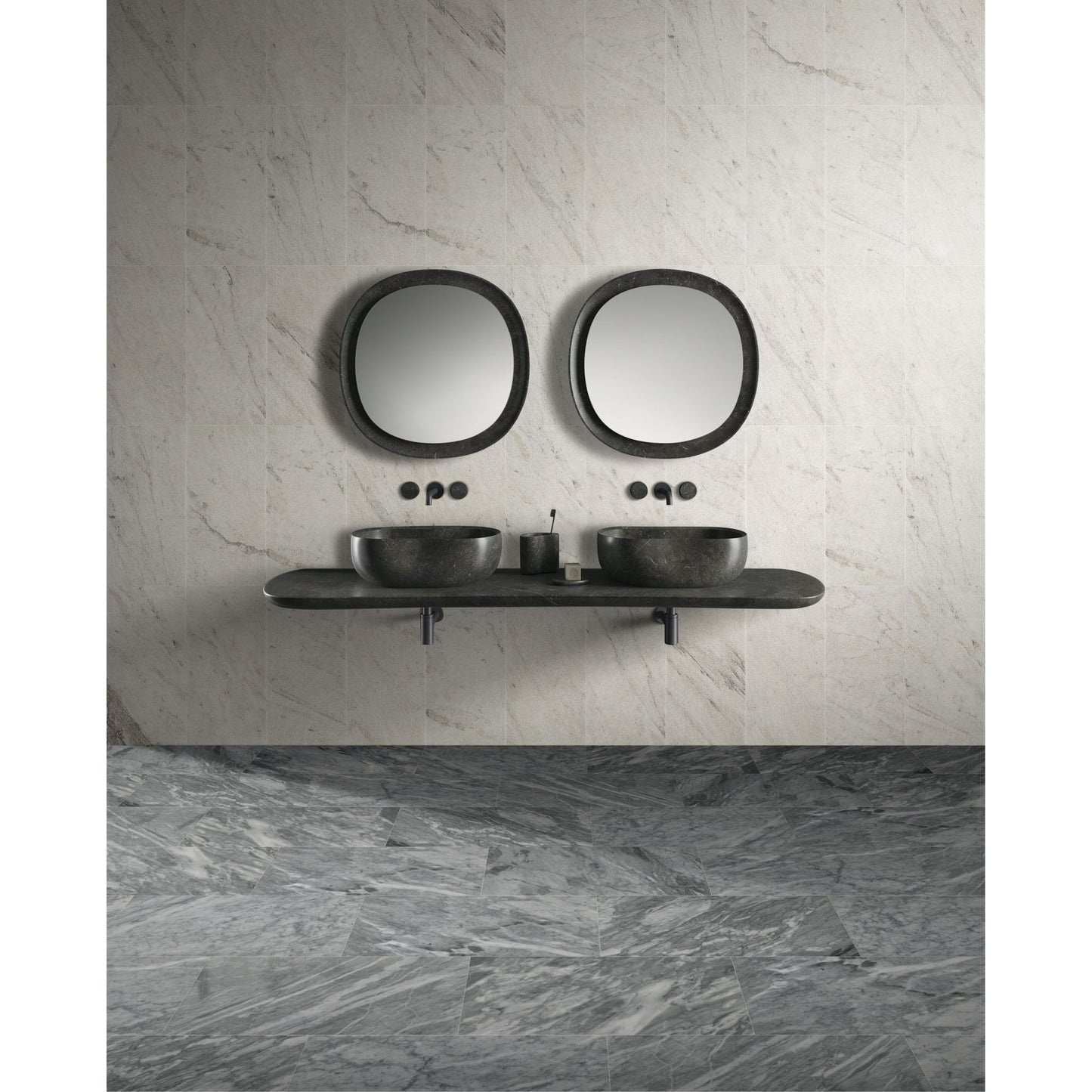 Textured Finished, 3D Tiles For Wall Decoration (Set of 4)