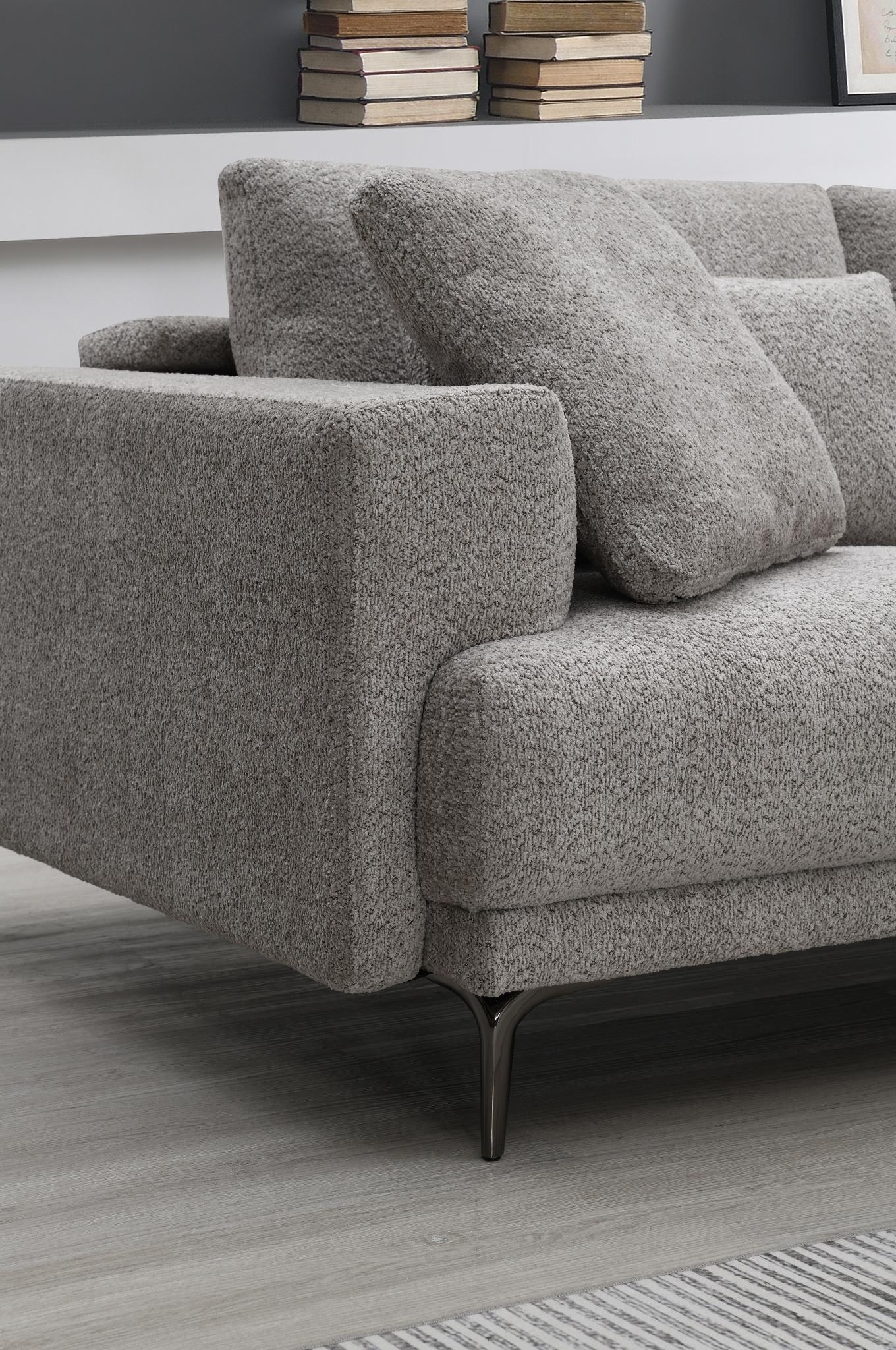 U268 - 3 Piece Sectional - Gray