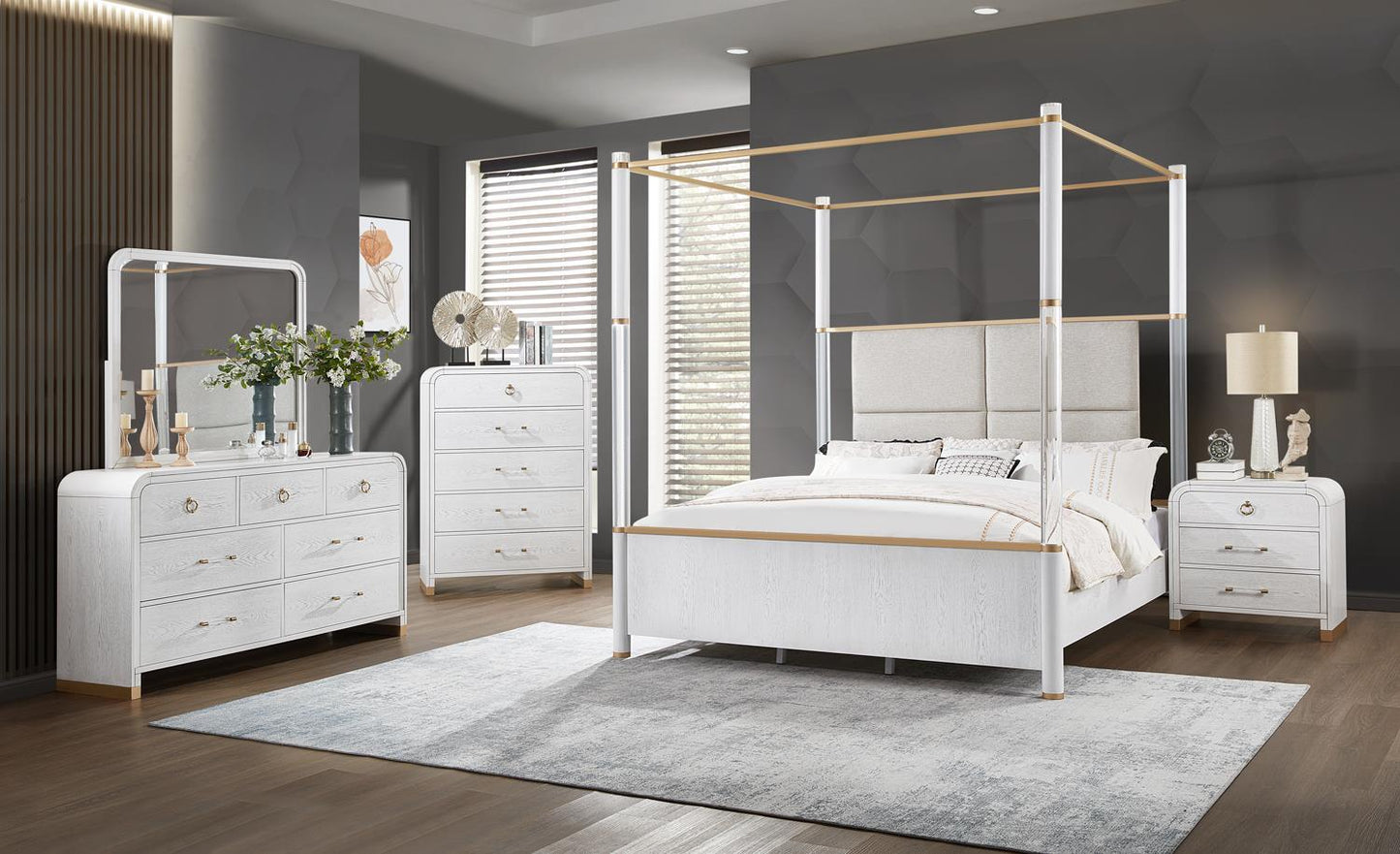 B093 - Dresser - White