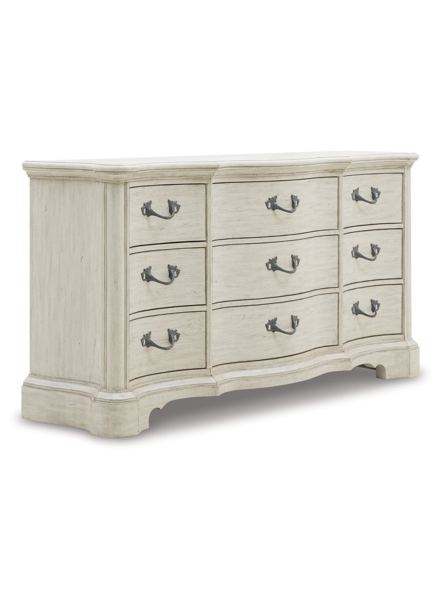 Traditional 9-Drawer Dresser with Finished Interior