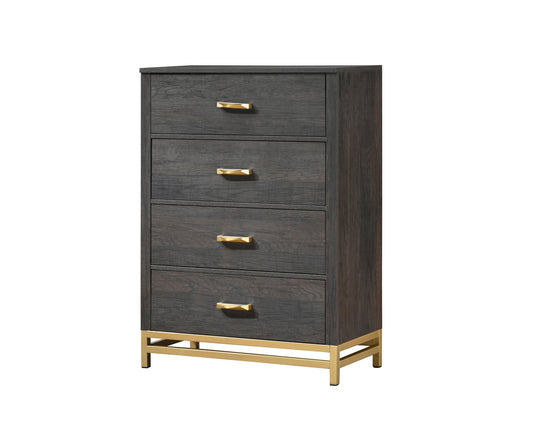 Trevor Contemporary 4-Drawer Bedroom Chest