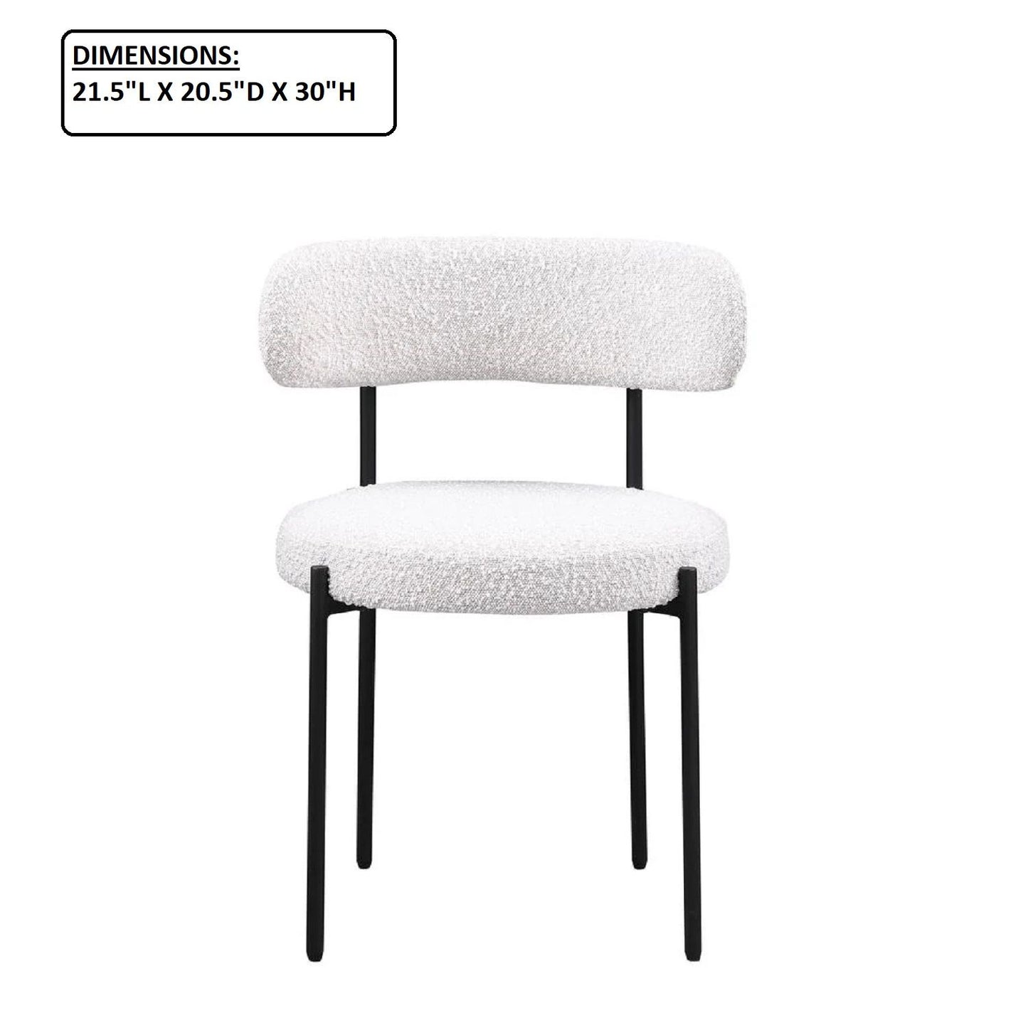 Upholstered Kitchen Chair (Set of 2)