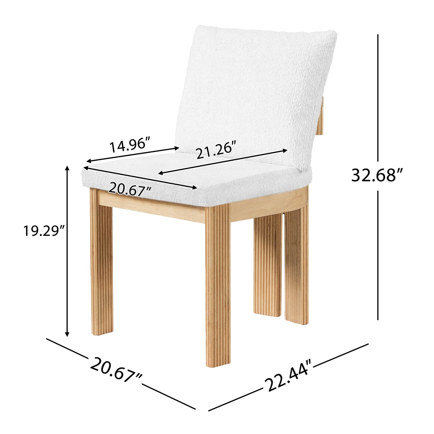 Indoor Dining Chair (Set of 2)