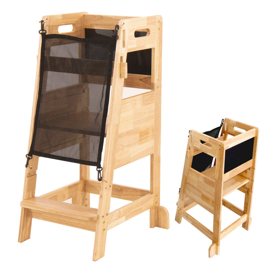 Solid Wood Learning Tower - Wood
