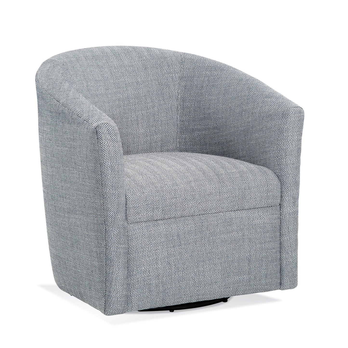Lainey - Swivel Barrel Chair With 360 Degree Rotation