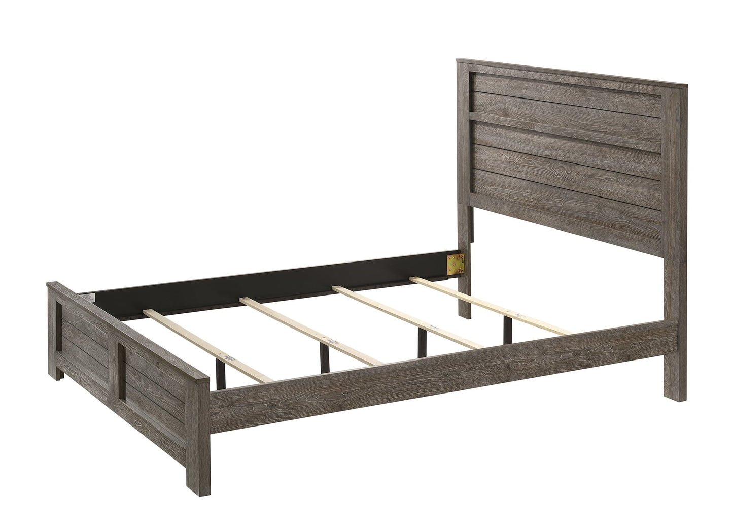 Contemporary King Panel Bed