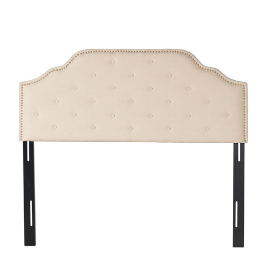 Luella - Button Tufted Upholstered Headboard