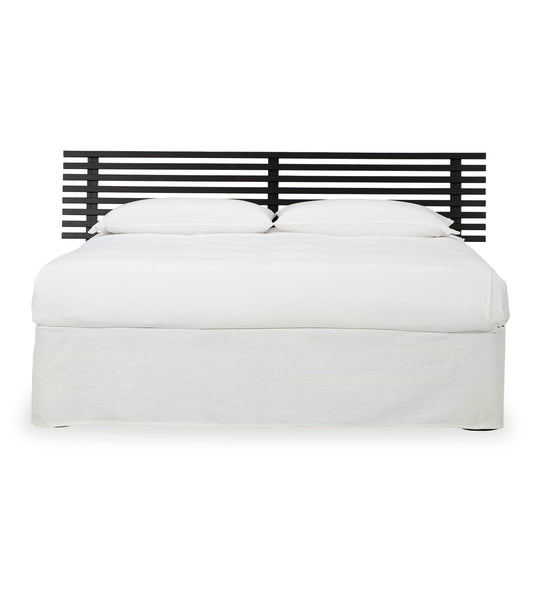 Contemporary Queen Slat Headboard