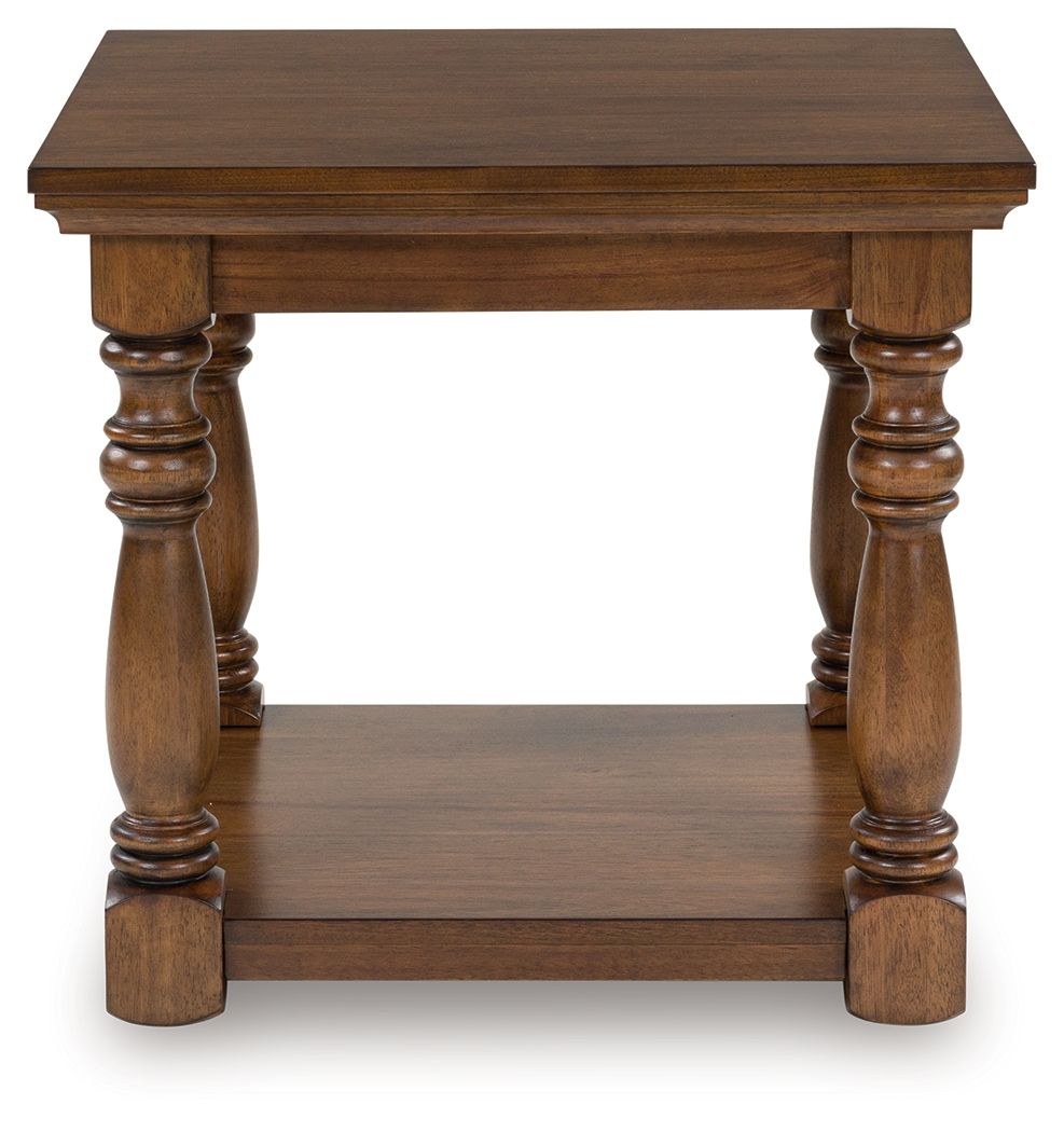 Sturlayne - Rectangular End Table - Brown