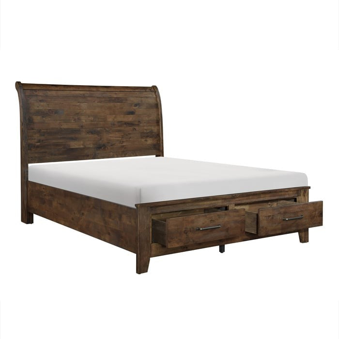 Rustic 4-Piece Queen Bedroom Set