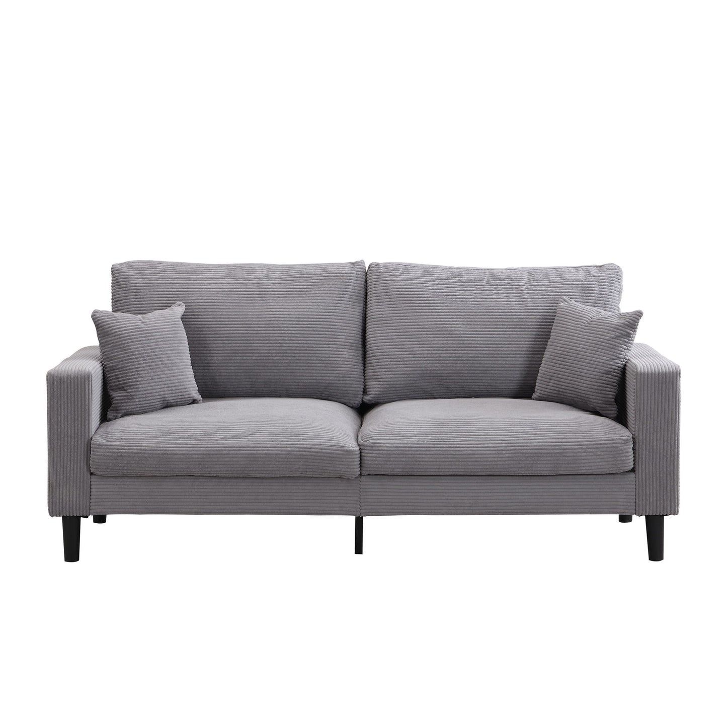 Modern Upholstered Resilience Three Seater Sofa