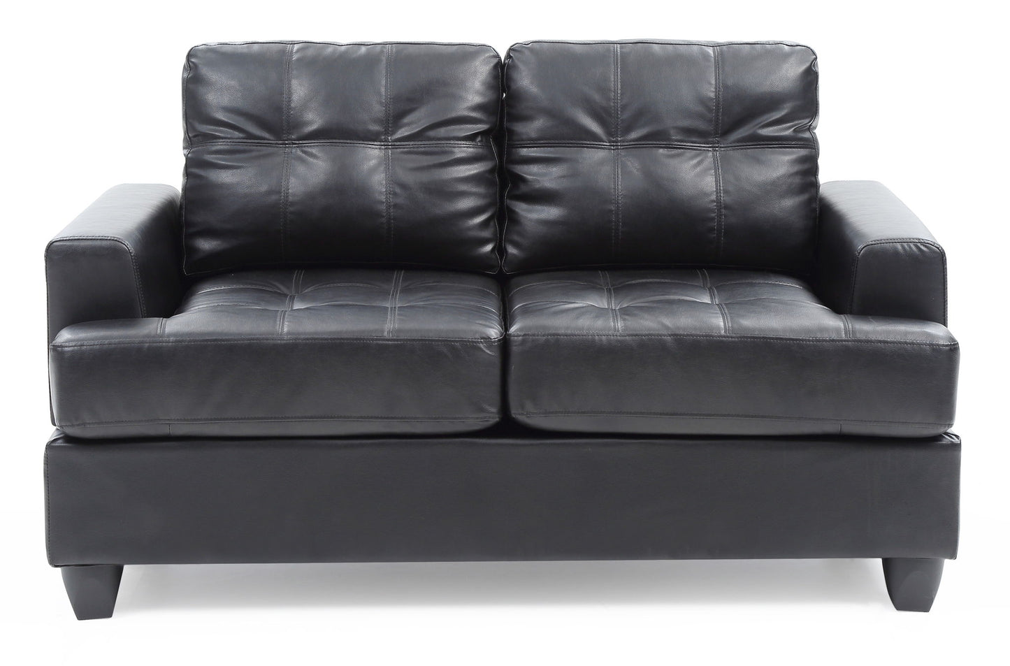 Stylish Transitional Loveseat For Two