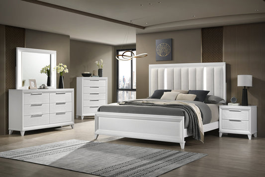 Cressida Contemporary 5-Piece Bedroom Set - King