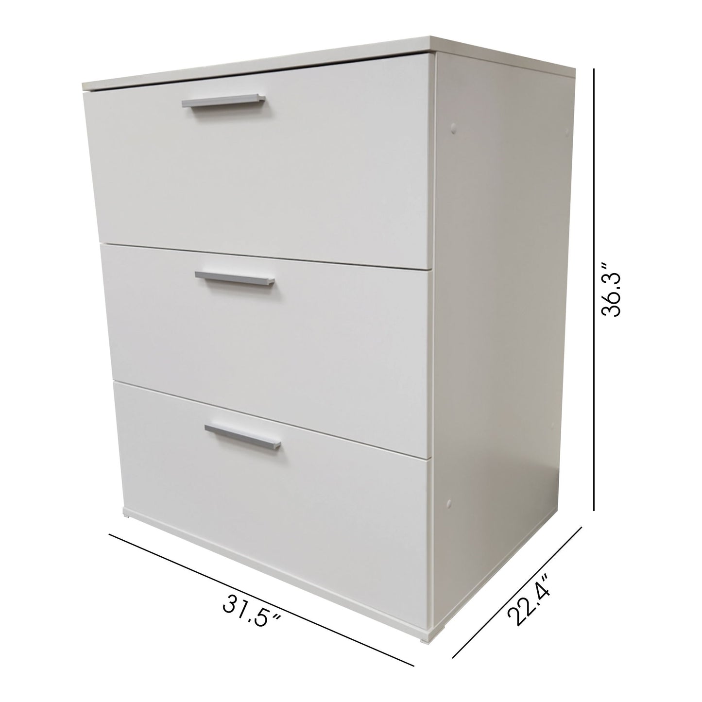Morgan - 3 Drawer Modular Jumbo Chest