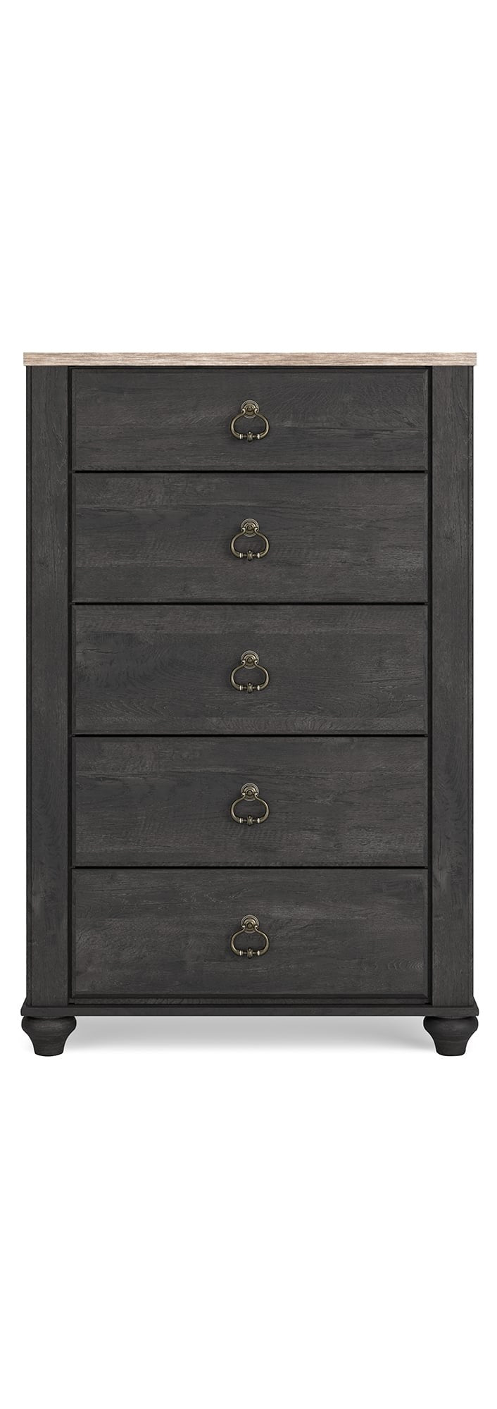 Farmhouse 5-Drawer Bedroom Chest