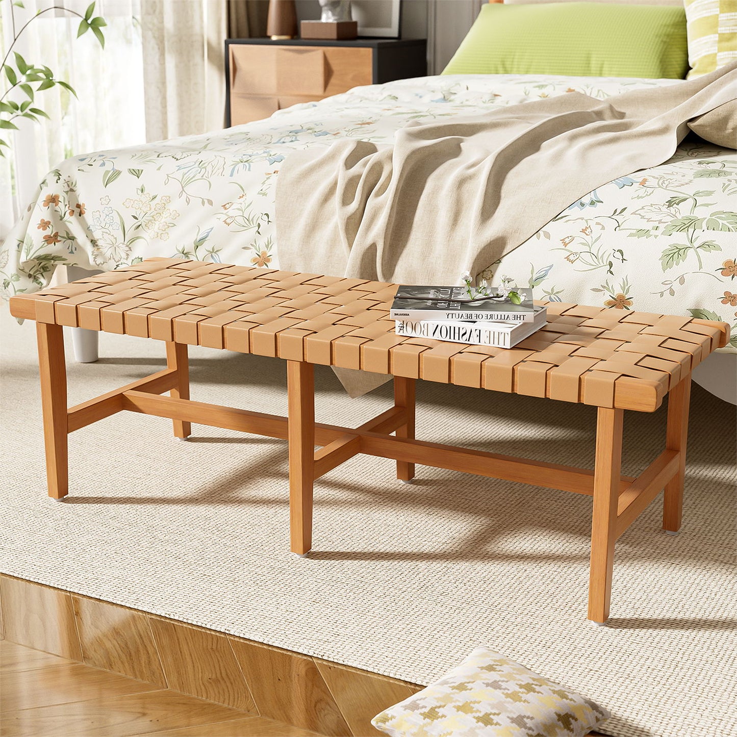 Bedroom Bench - Acacia Wood