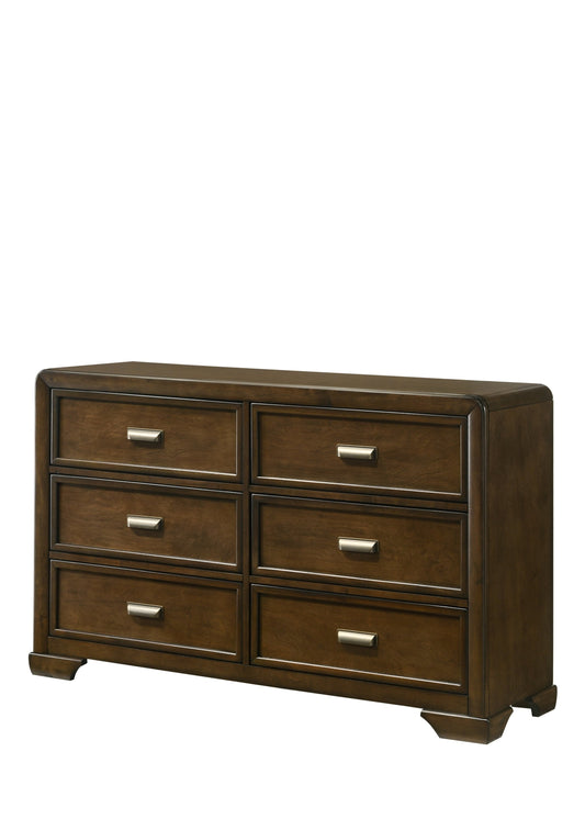 Coffield Transitional 6-Drawer Dresser