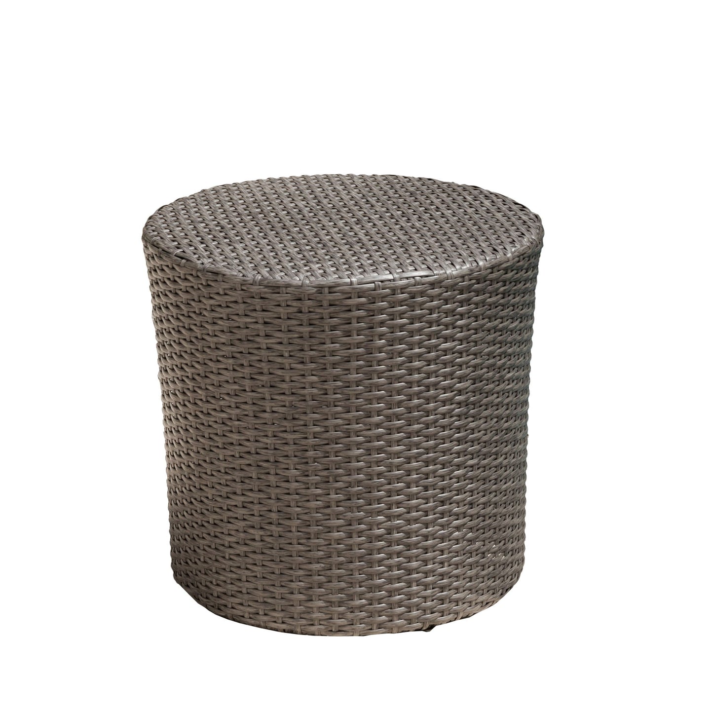 Keaton - Barrel Side Table - Gray