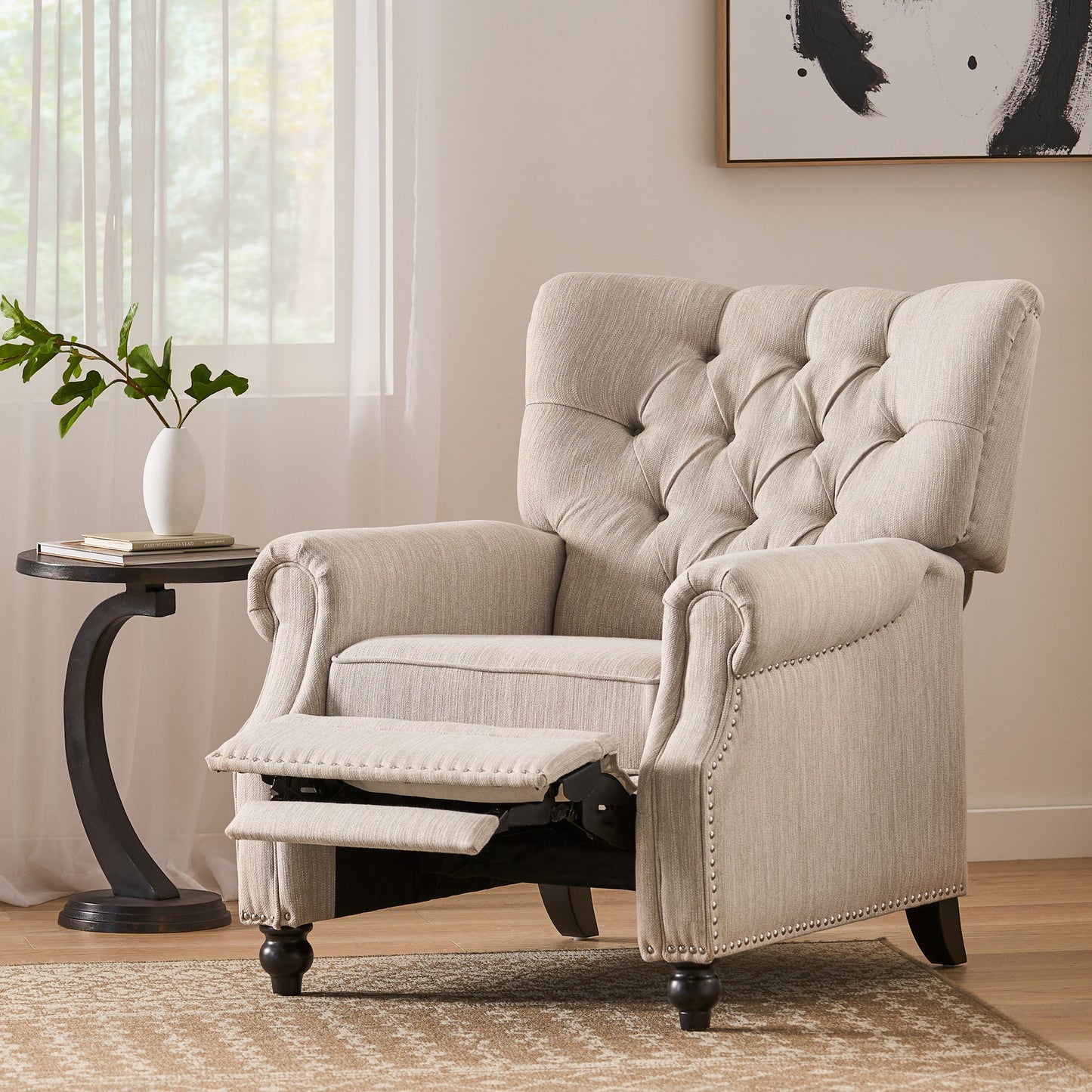 Welch - Contemporary Tufted Pushback Recliner