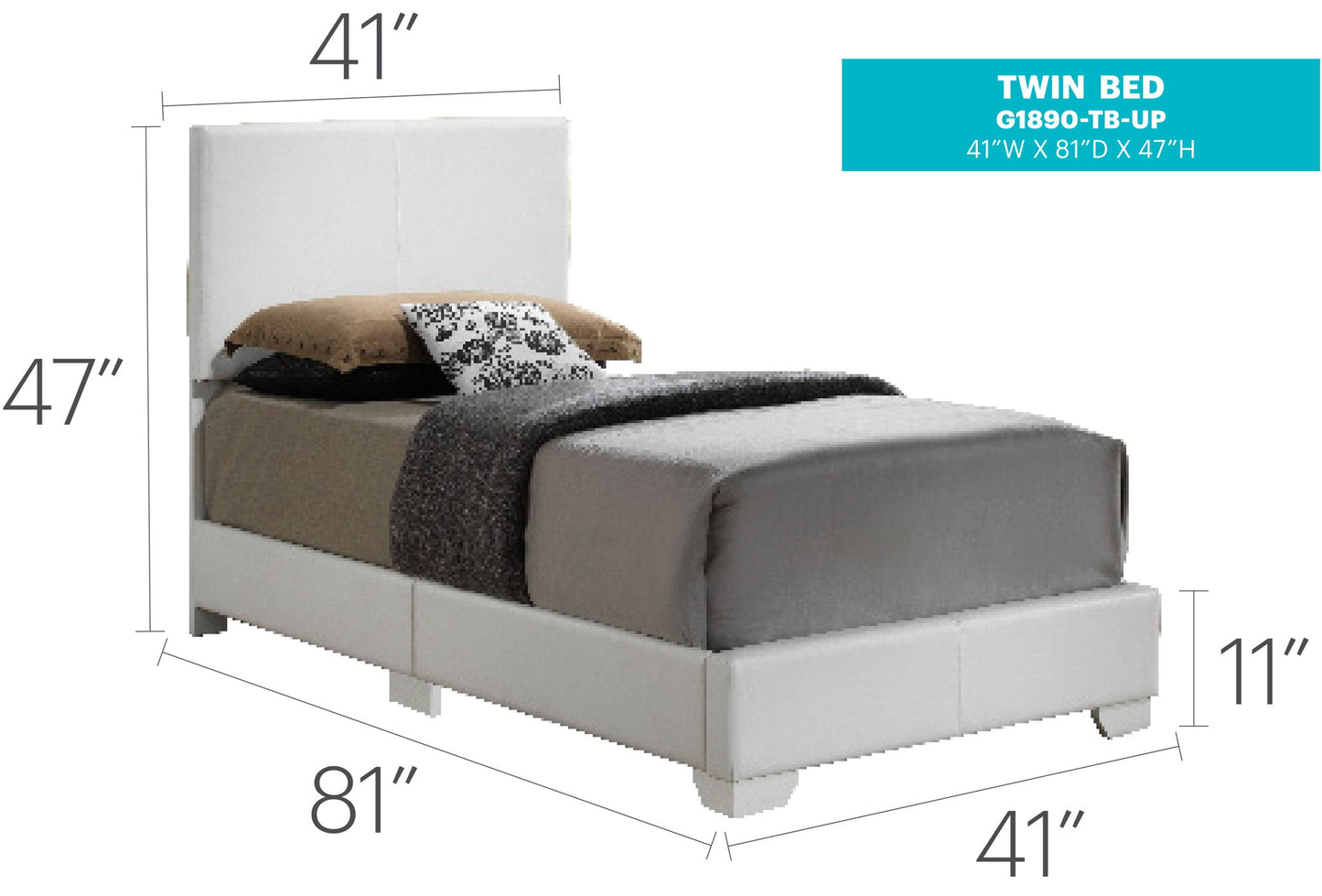 Elegant Platform Bed For Relaxed Spaces