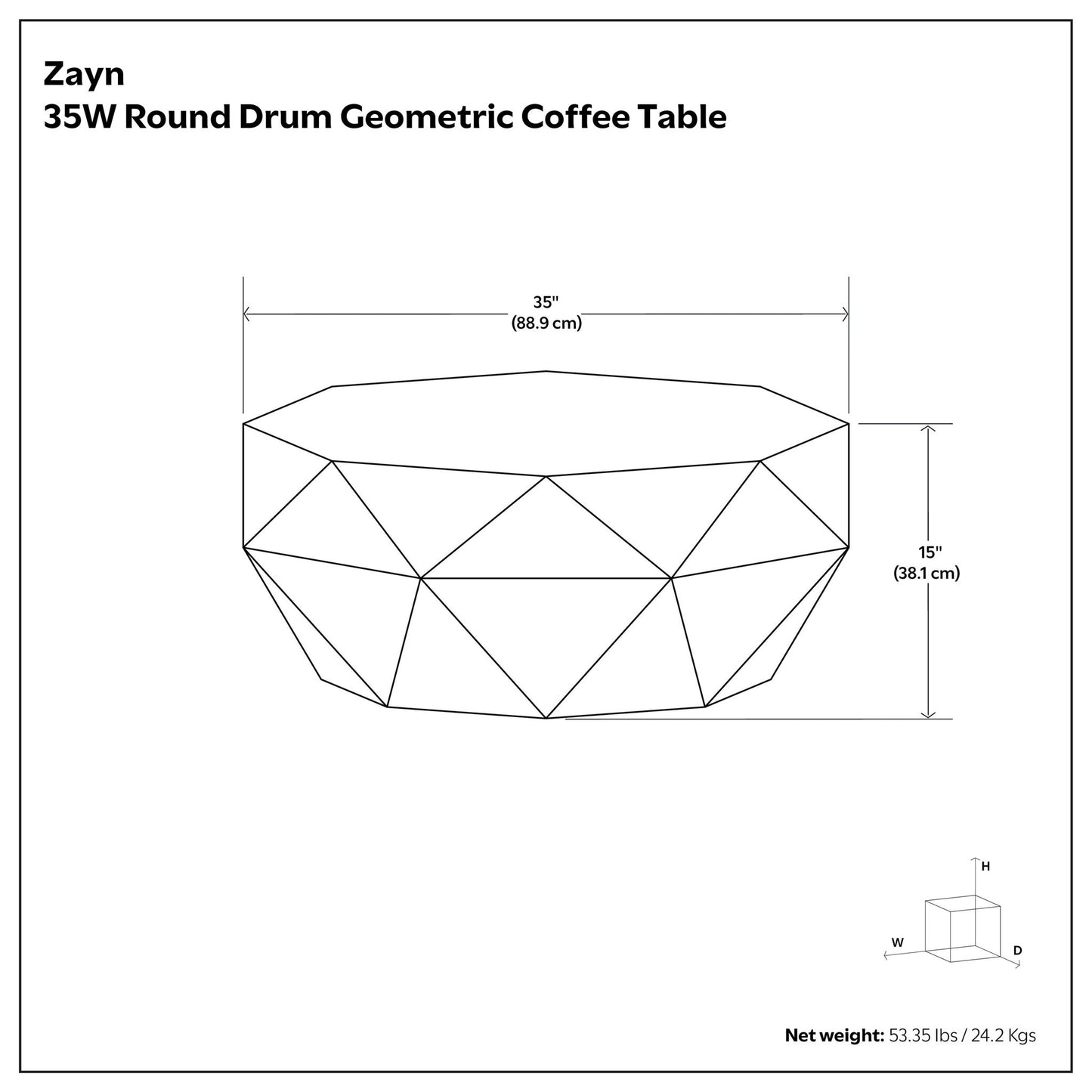 Zayn - Coffee Table