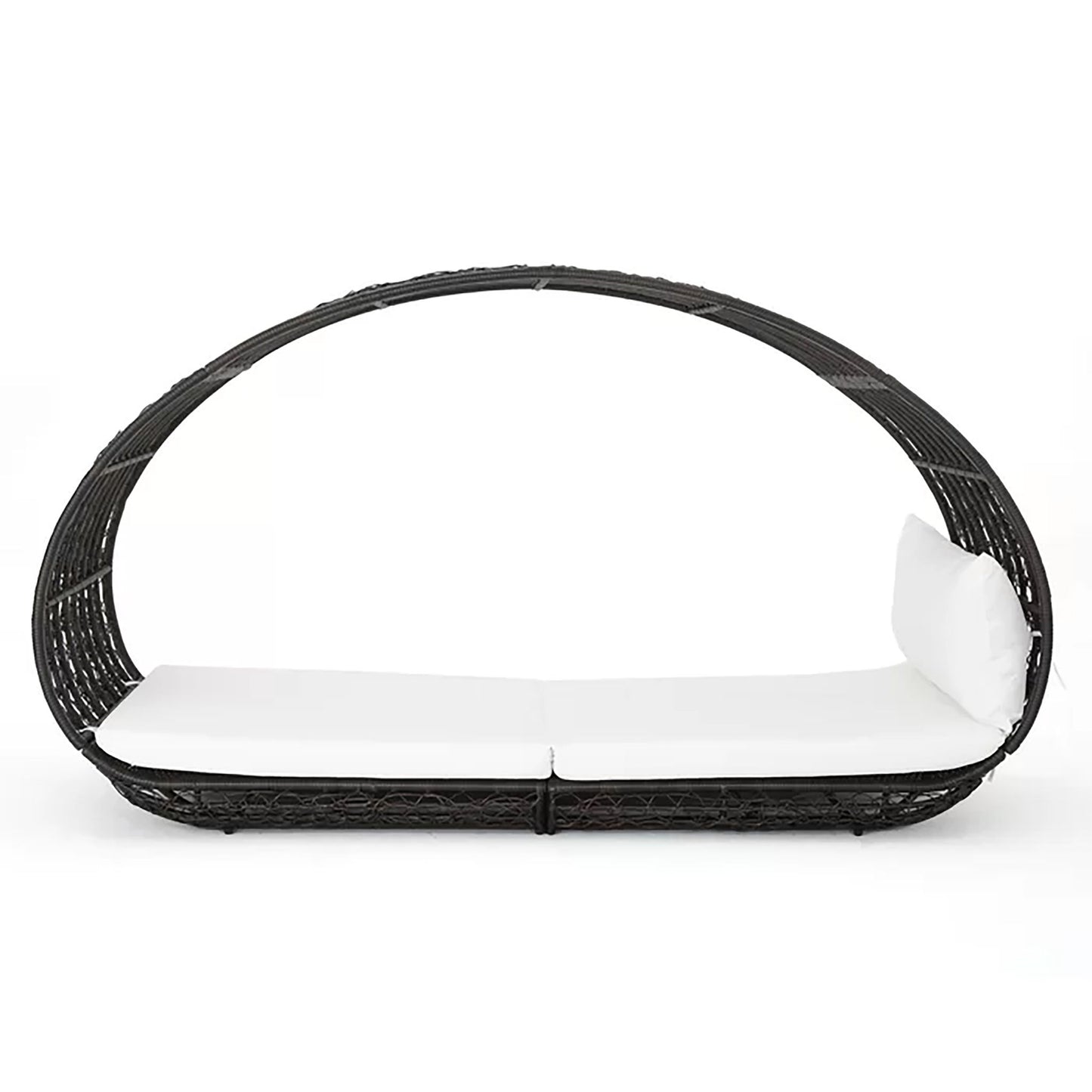 Abigal - Outdoor Wicker Daybed With Cushion