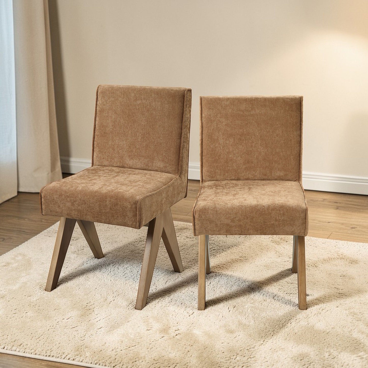 Zoey - Side Chair (Set of 2) - Chocolate