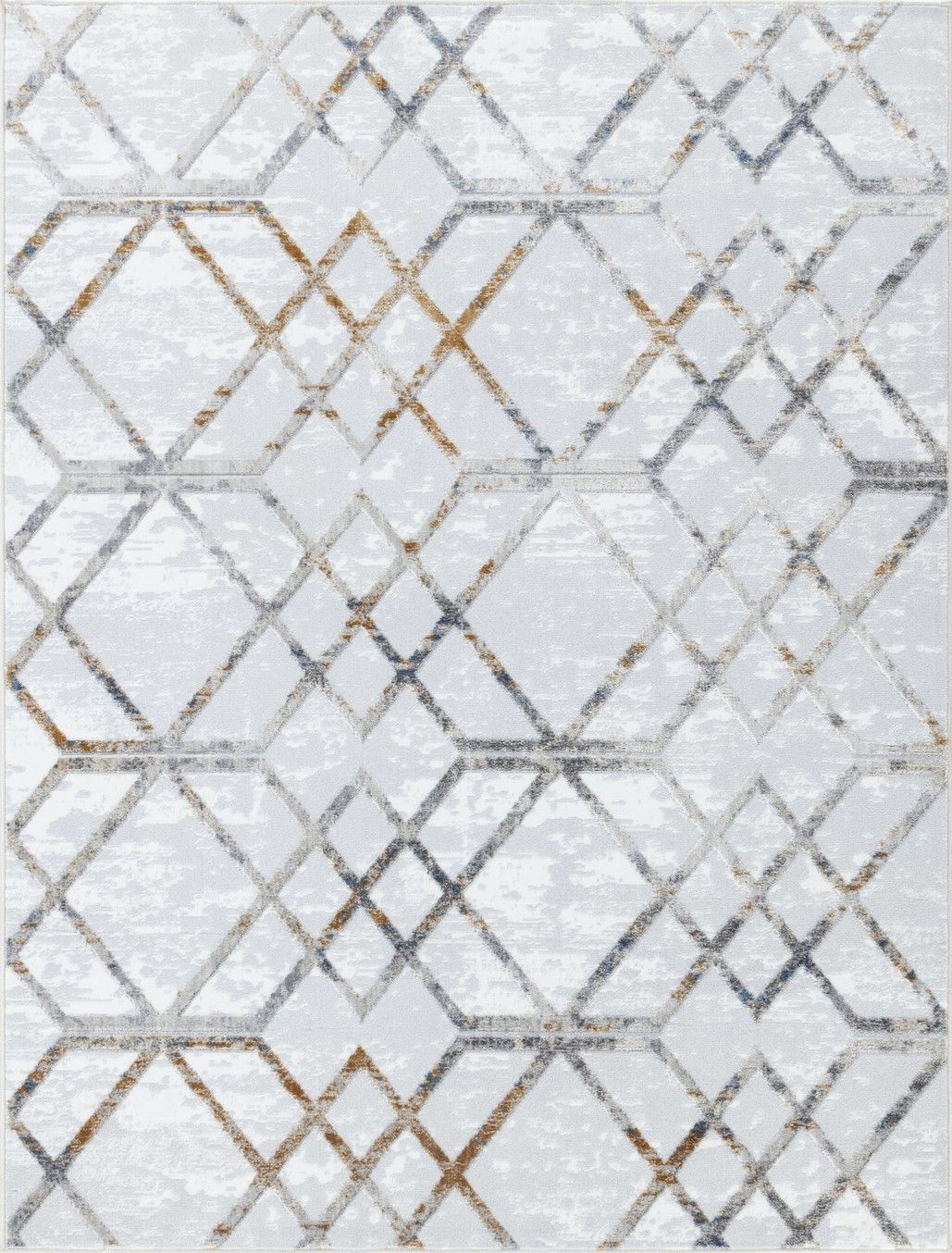 Nova - 5'3" X 7' Polypropylene Area Rug - Multi