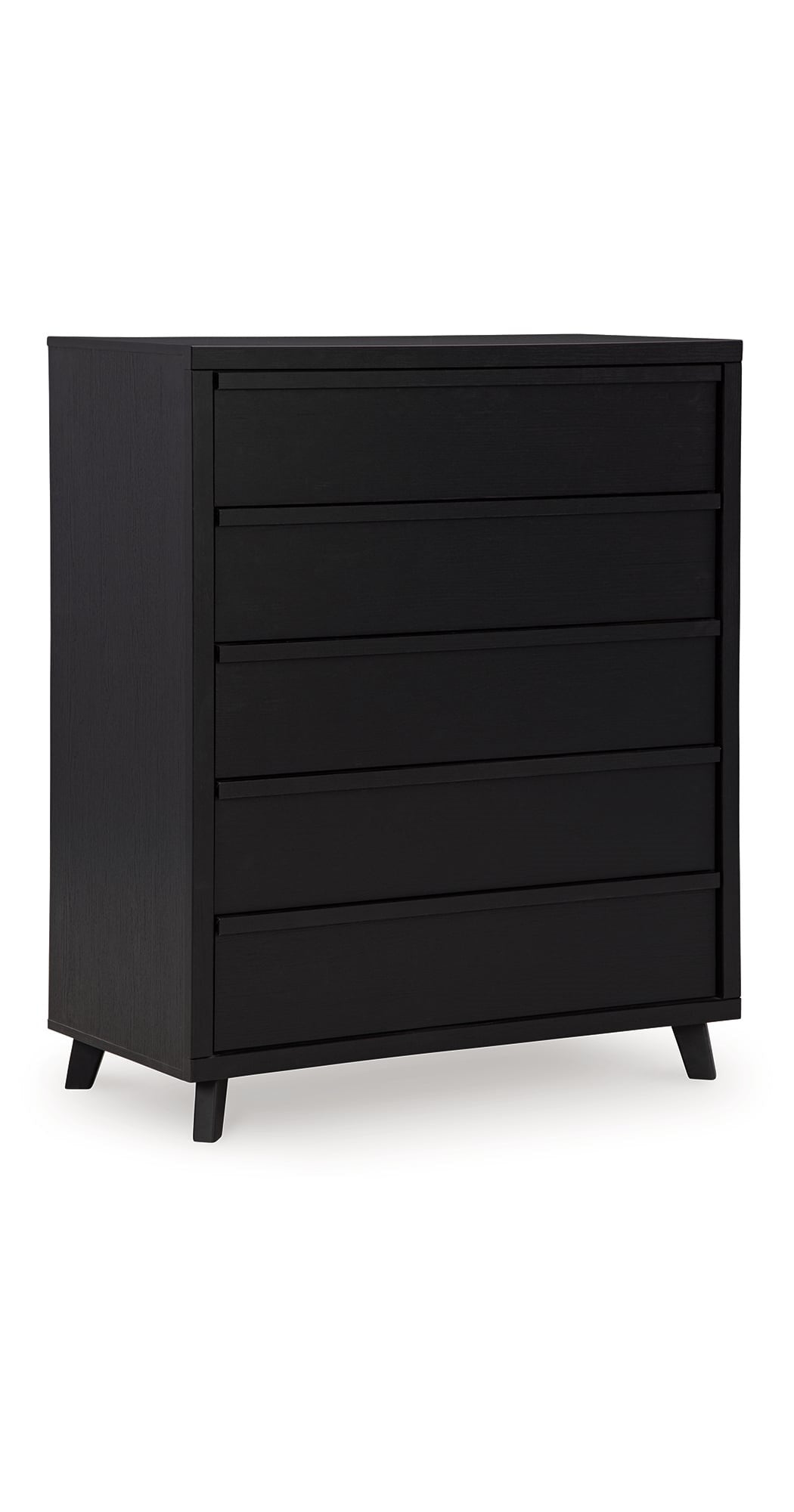 Contemporary 5-Drawer Wide Chest