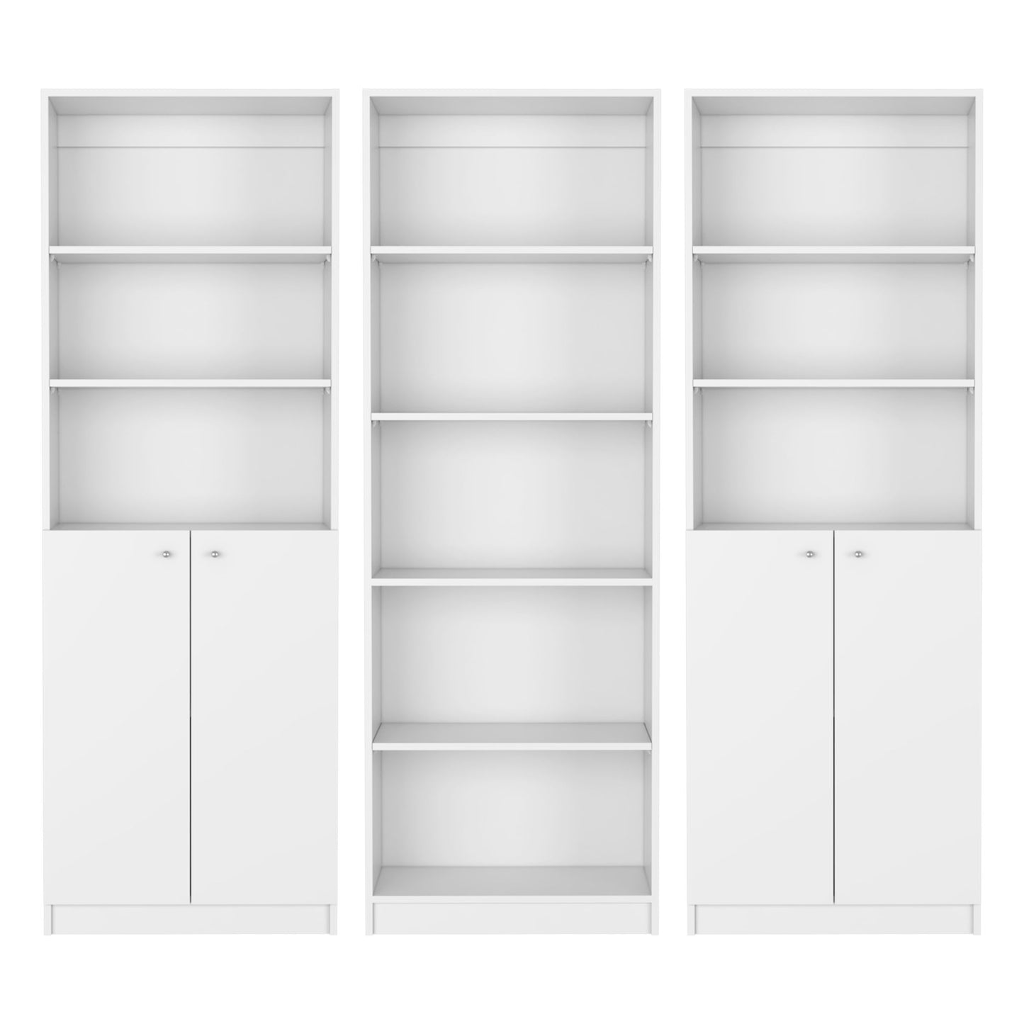 Levan - 3 Piece Living Room Set With 3 Bookcases