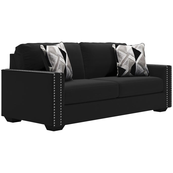 Signature Design by Ashley Gleston Stationary Fabric Loveseat and Sofa