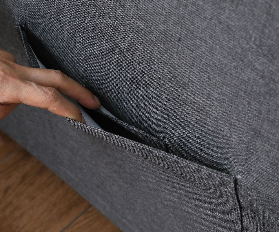 Zoey - Convertible Sleeper Chair With Side Pocket