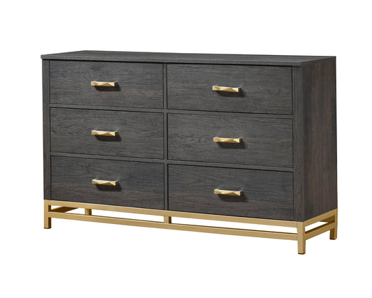 Trevor Contemporary 6-Drawer Dresser