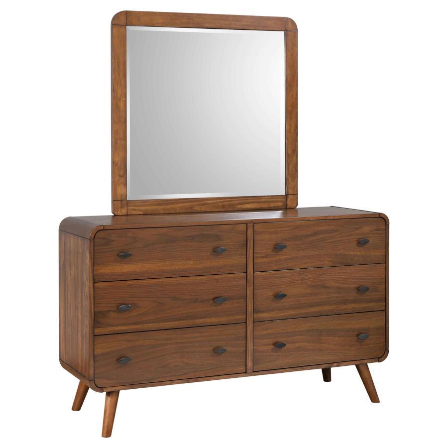 Robyn - 6-Drawer Bedroom Dresser And Mirror