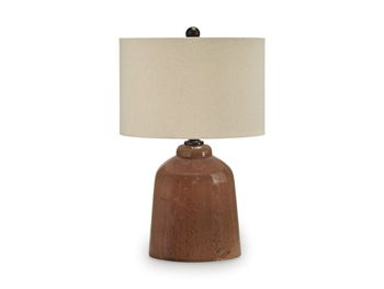 Aaleahya - Rust - Glass Table Lamp