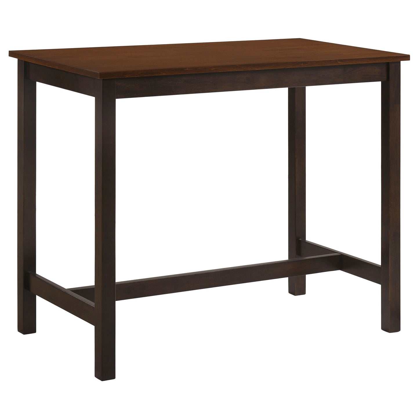Robbie - 4 Piece Counter Height Dining Set - Dark Brown