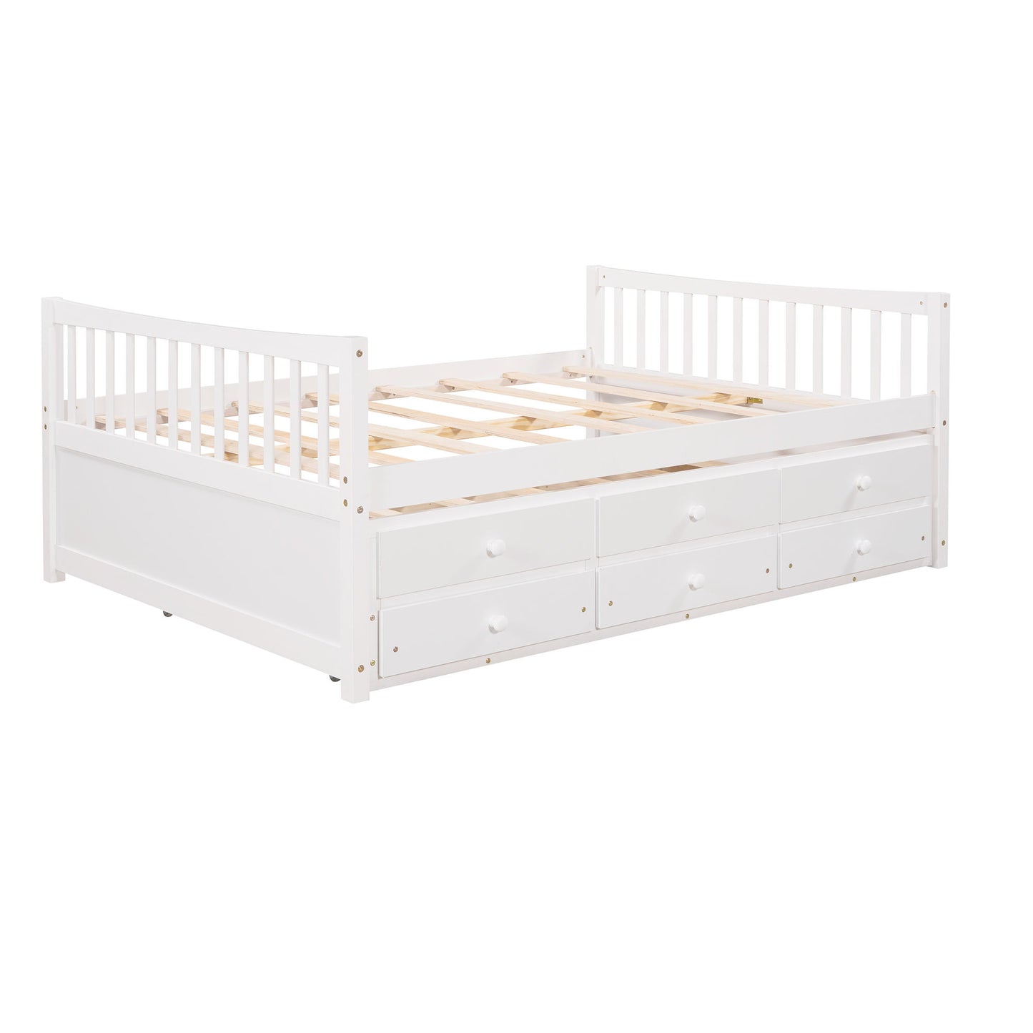 Twin Size Daybed With Trundle And Drawers