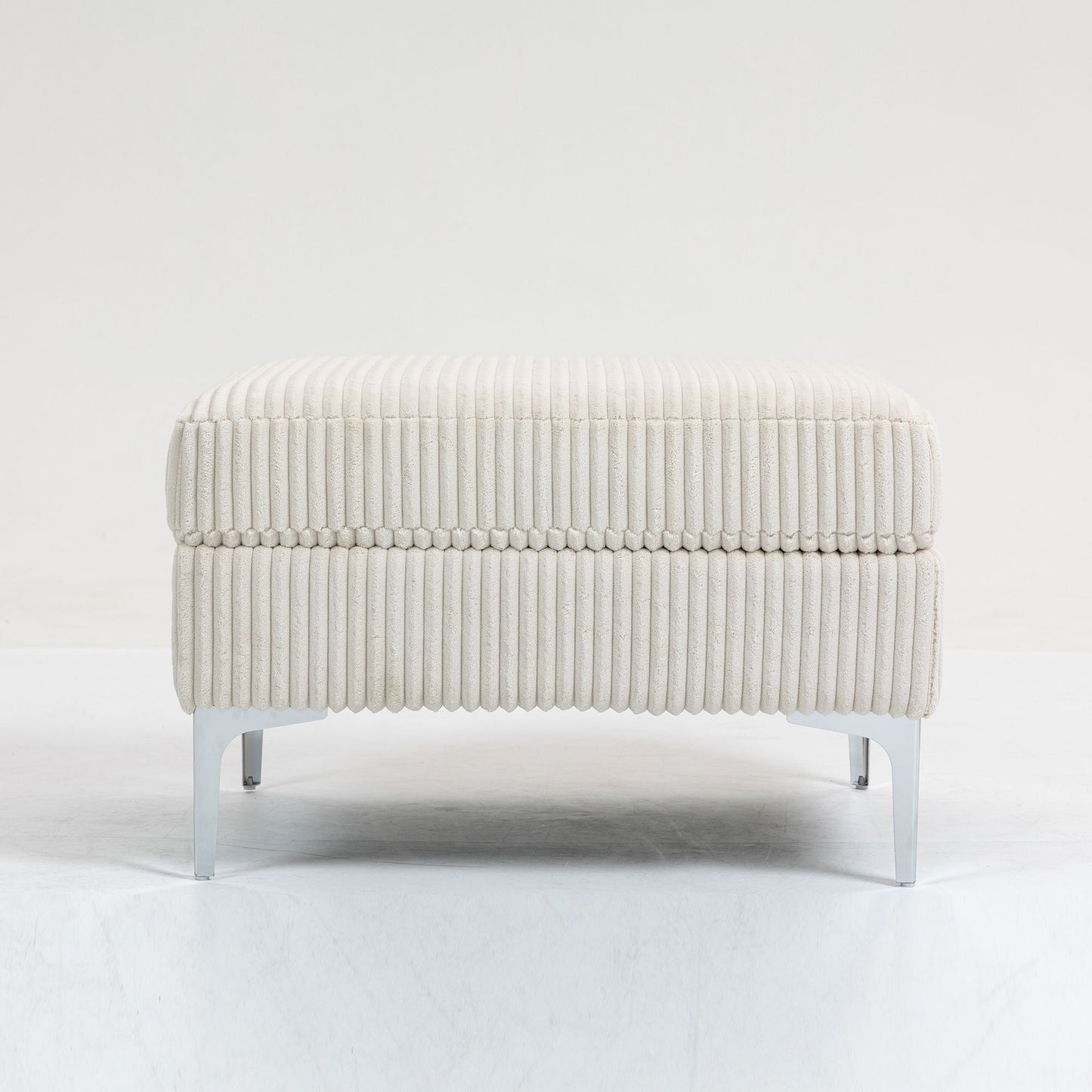 Modular Sectional Sofa Square Storage Ottoman