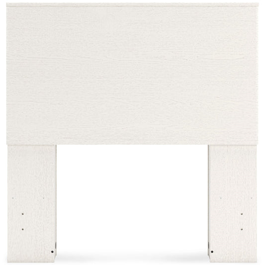 White Twin Bookcase Headboard