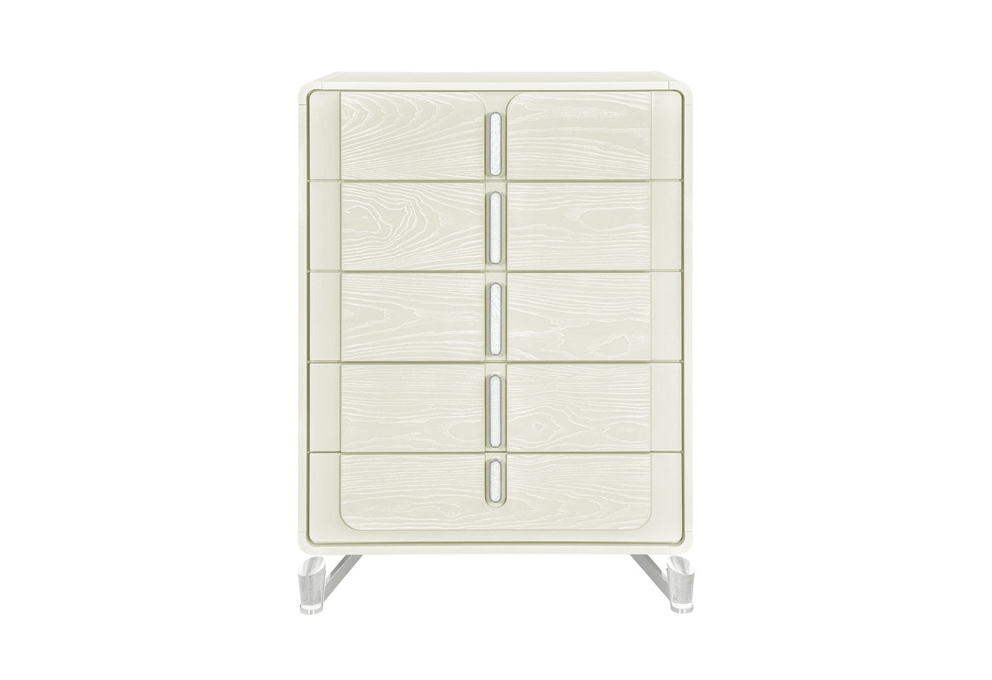 Lyra - 5 Piece King Bedroom Set - Beige