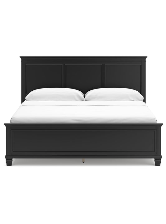 Casual California King Panel Bed