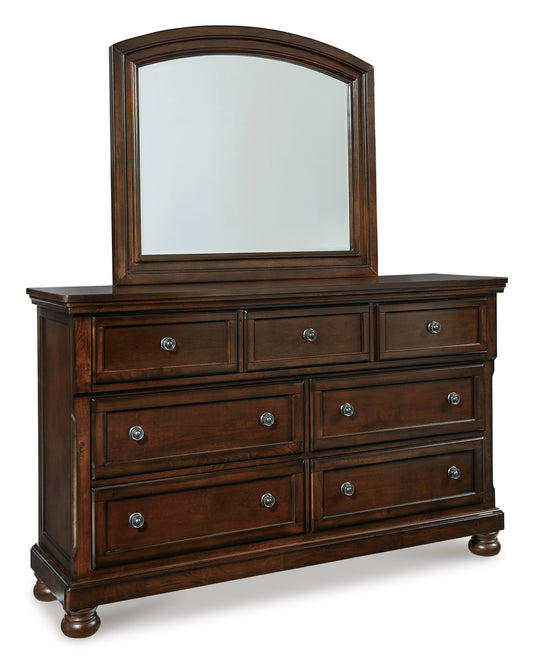 7-Drawer Dresser & Mirror