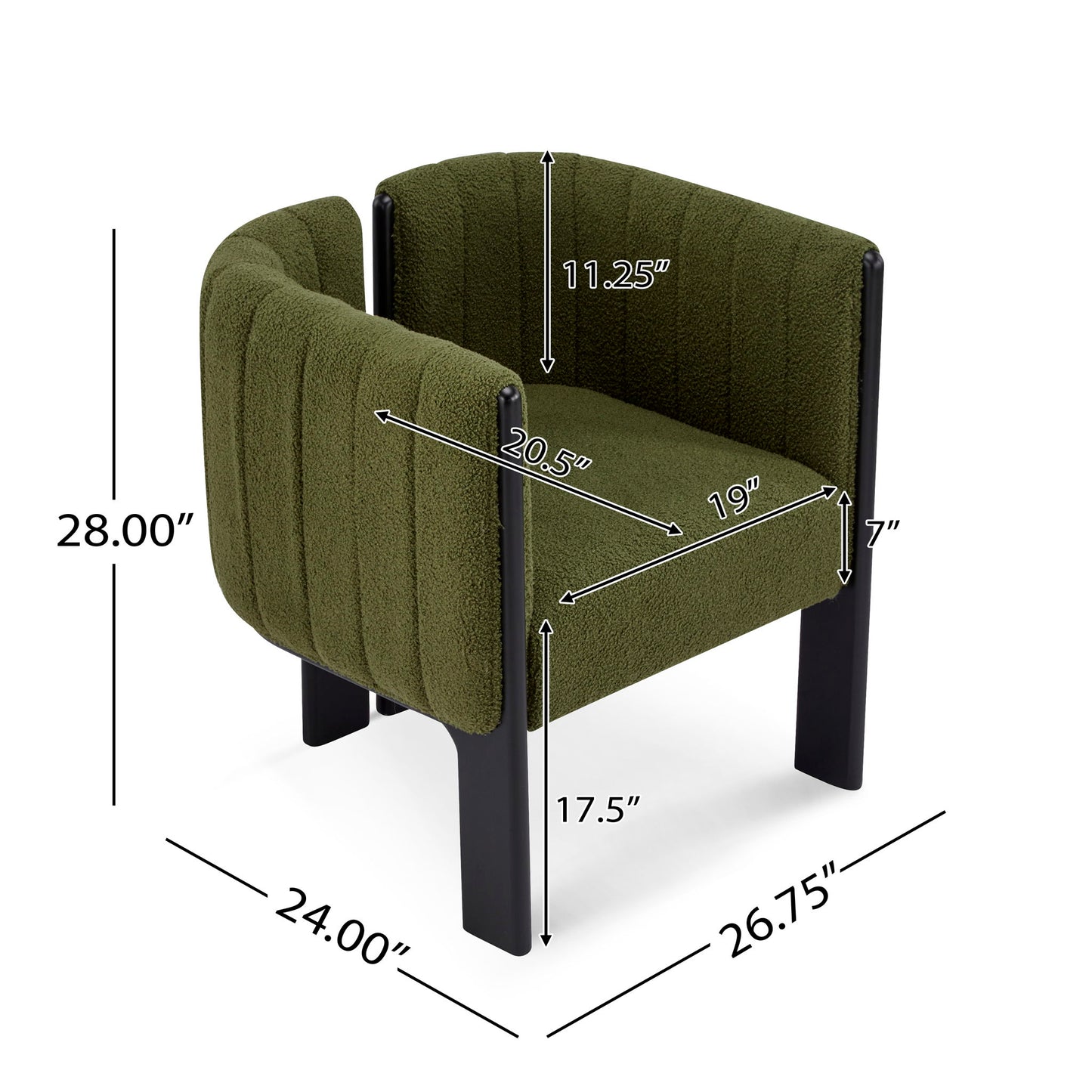 Stylish Seating Dining Chairs (Set of 2)