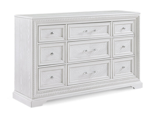 Alexandria Transitional 9-Drawer Dresser