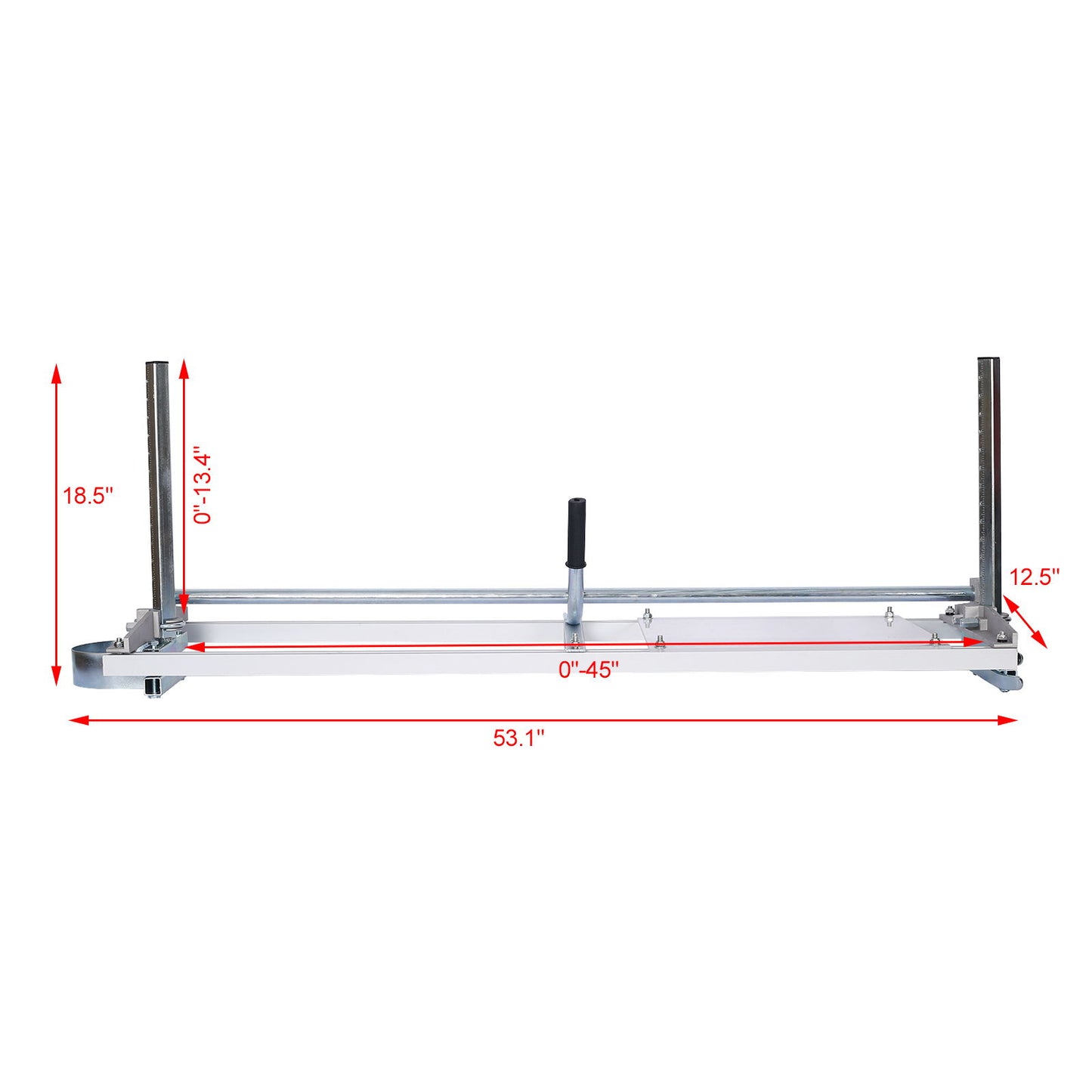 Portable Chainsaw Planking Lumber With Adjustable Milling Bar