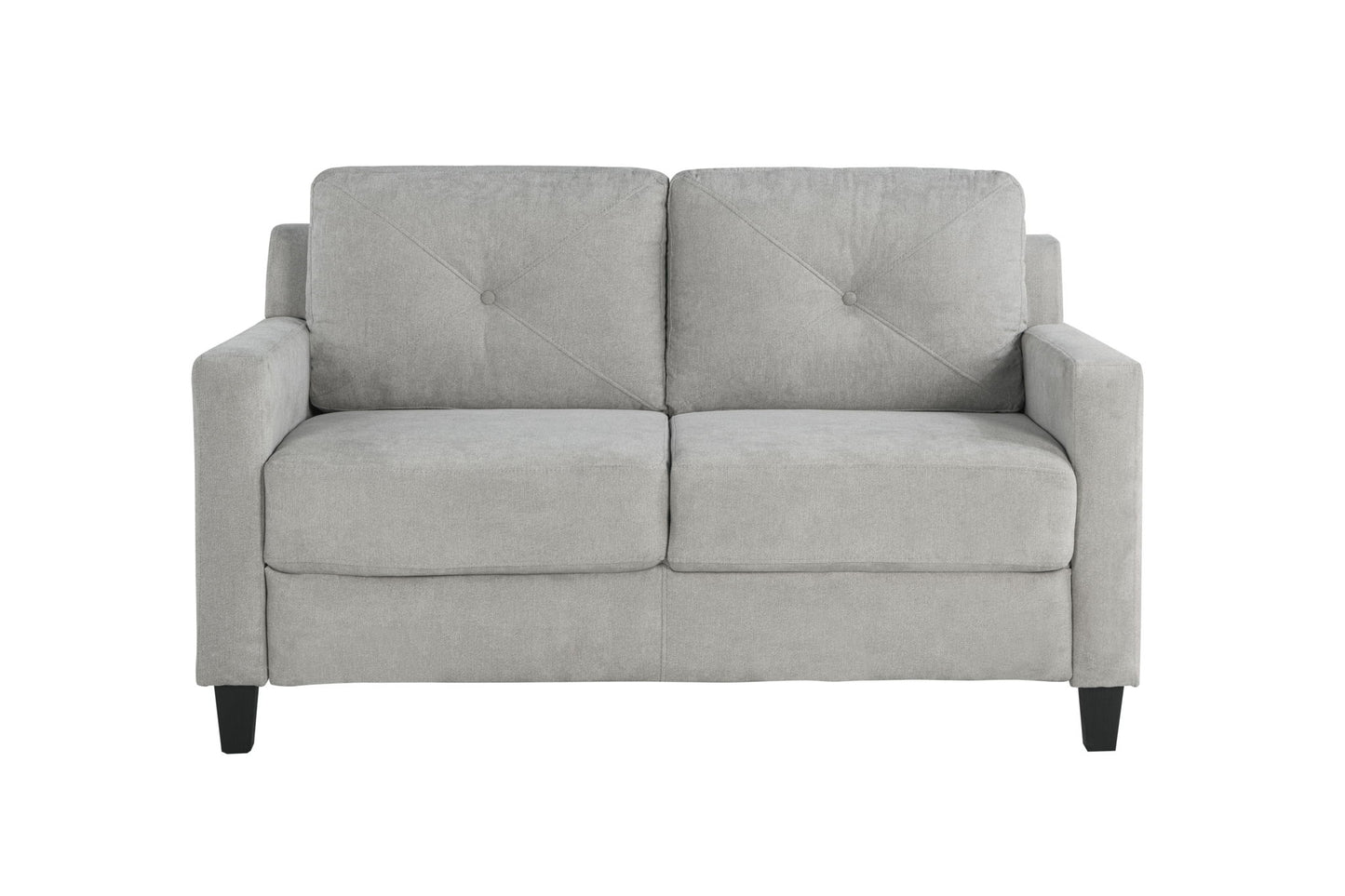 Horatio - Chenille 2 Seater Loveseat - Taupe