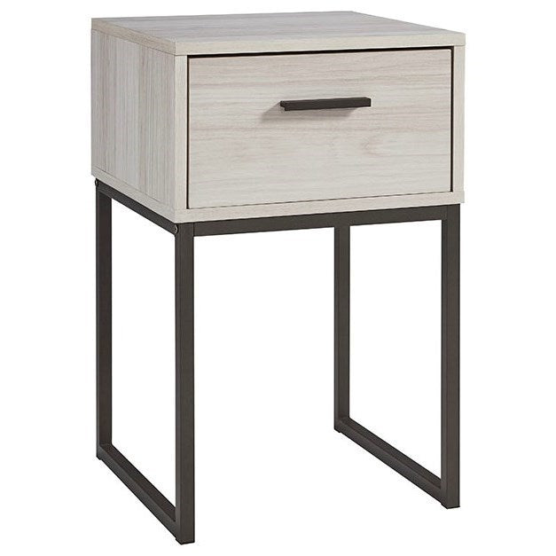 Contemporary Nightstand with Drawer