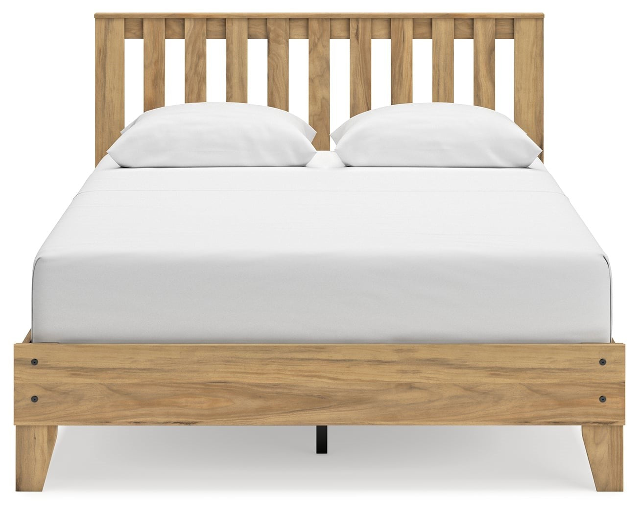 Queen Platform Panel Bed