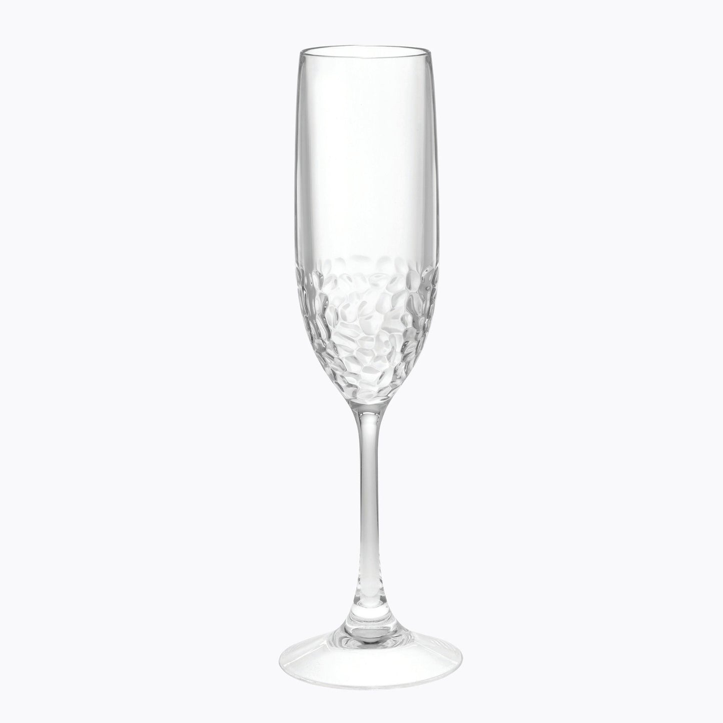 Tritan Lexington - Unbreakable Plastic Champagne Flutes, Durable Glass Alternative (Set of 4), 6Oz - Clear