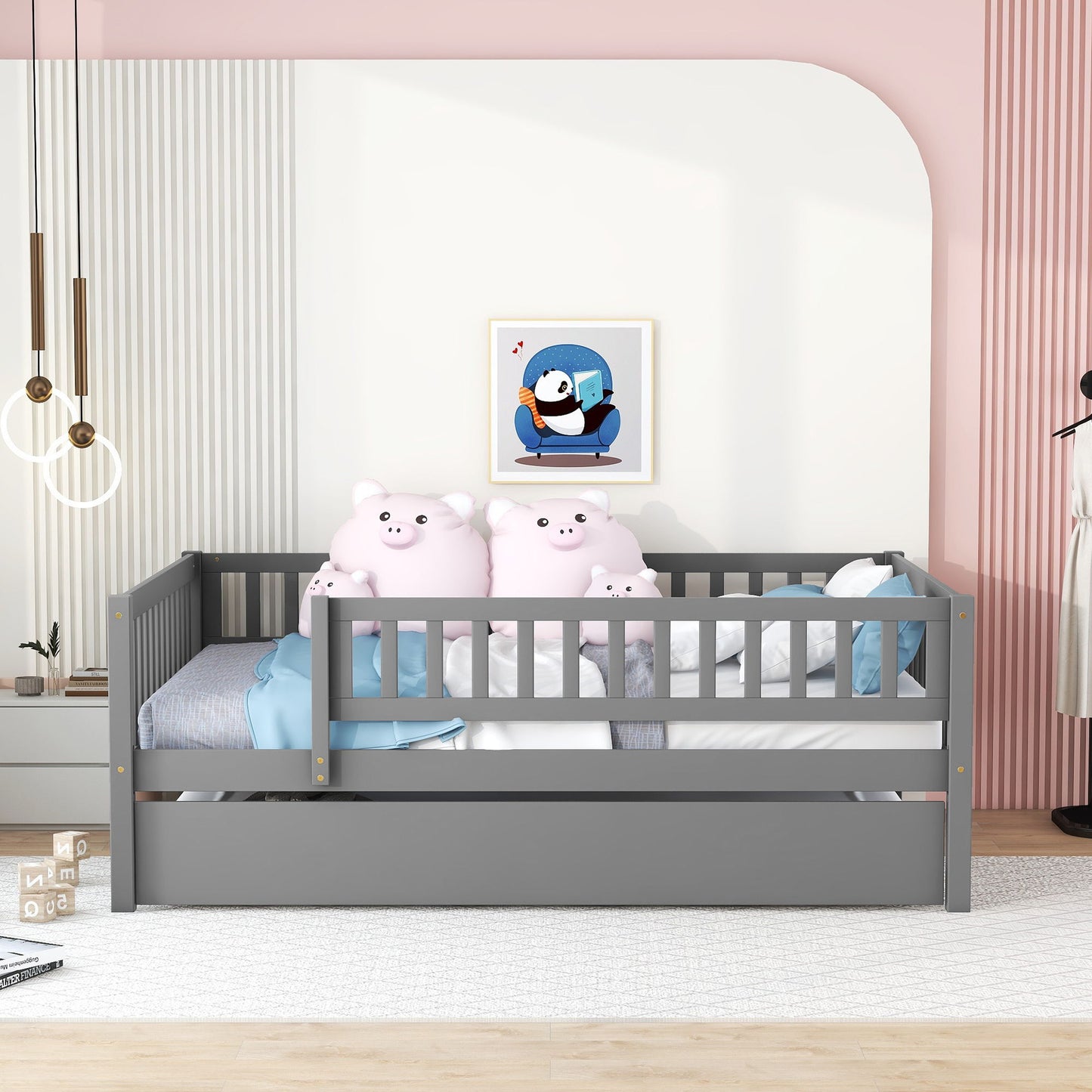 Multi Functional Wooden Daybed Bed